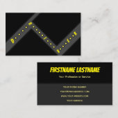 Stadsnavigator met taxichauffeur of cabine visitekaartje (Voorkant / Achterkant)