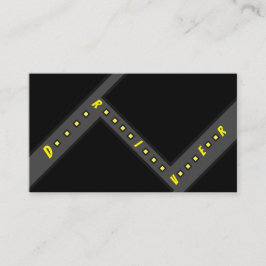 Stadsnavigator met taxichauffeur of cabine visitekaartje