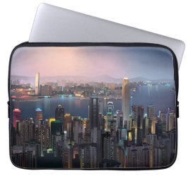 Stadsneopreenlaptophoes van 13 inch laptop sleeve