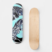 Stadsondergrondse Japanse yin Yang Popsicle Deck Persoonlijk Skateboard (Voorkant)