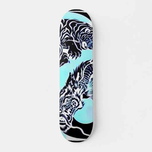 Stadsondergrondse Japanse yin Yang Popsicle Deck Persoonlijk Skateboard (Voorkant)