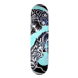 Stadsondergrondse Japanse yin Yang Popsicle Deck Persoonlijk Skateboard