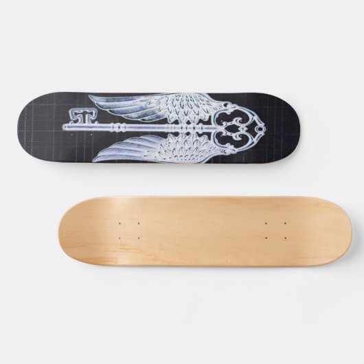 Stadsondergrondse skelet Schaats Decreet Persoonlijk Skateboard (Horizontaal)