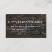 "Stadsontracten" 1 Visitekaartje (Achterkant)