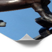 Stadspaarden, landpaarden poster (Hoek)