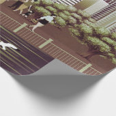 Stadspapier voor landschapskappen cadeaupapier (Hoek)