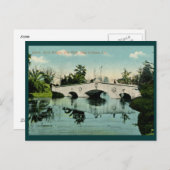 Stadspark, New Orleans, Vintage 1915 Briefkaart (Voorkant / Achterkant)