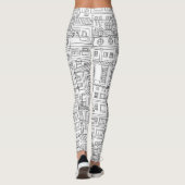Stadspatroon Leggings (Achterkant)