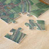 Stadsplan Brussel, uit 'Civitates Orbis Terra' Legpuzzel (Zijkant)