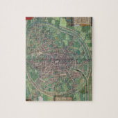 Stadsplan Brussel, uit 'Civitates Orbis Terra' Legpuzzel (Verticaal)