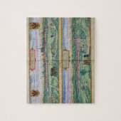 Stadsplan van Wenen en Buda uit 'Civitates Orbi' Legpuzzel (Verticaal)