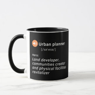Stadsplanner-definitie| Knap idee cadeau Mok