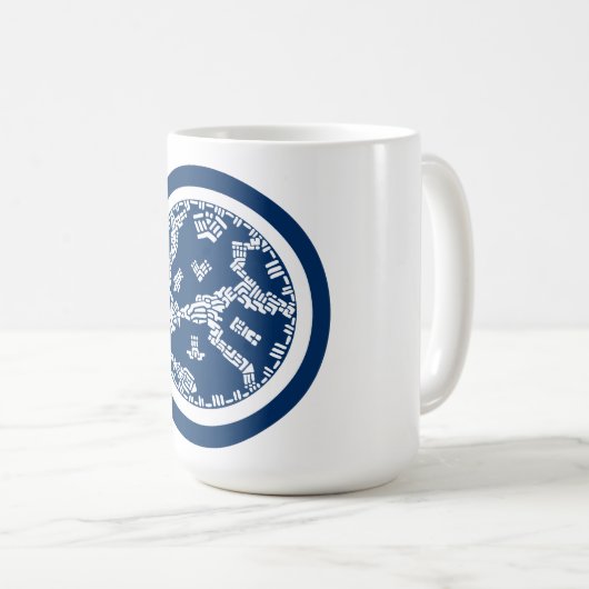 Stadsplanning Koffiemok (Voorkant rechts)