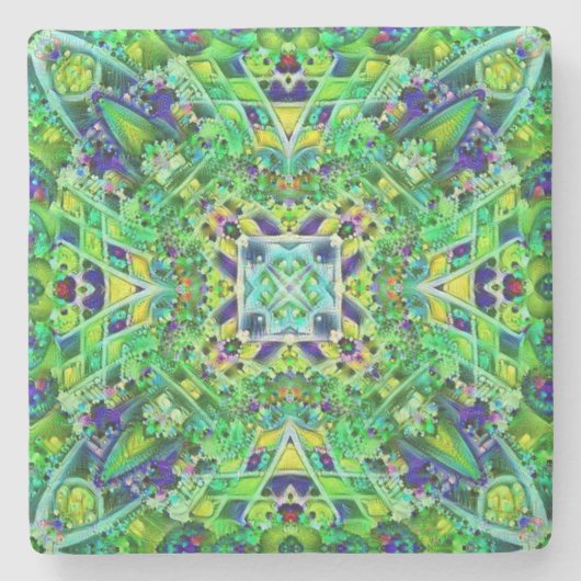 Stadsplanning Stenen Onderzetter (Voorkant)