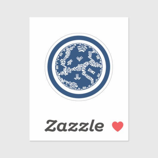 Stadsplanning Sticker (Vel)