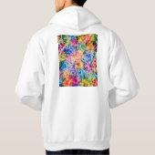 Stadsplattegrond Berlijn Duitsland Hoodie (Achterkant)