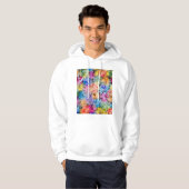 Stadsplattegrond Berlijn Duitsland Hoodie (Voorkant volledig)