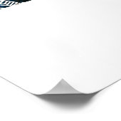 Stadsplattegrond Brasília Brazilië Poster (Hoek)