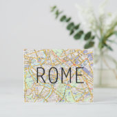 STADSPLATTEGROND BRIEFKAARTEN ♥ Rome (Staand voorkant)