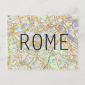 STADSPLATTEGROND BRIEFKAARTEN ♥ Rome (Voorkant)