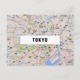 STADSPLATTEGROND BRIEFKAARTEN ♥ Tokyo