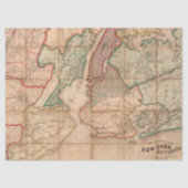 Stadsplattegrond Serie Design 2 Tissuepapier (Voorkant)