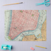 Stadsplattegrond Serie Design 4 Tissuepapier (Craft)