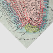Stadsplattegrond Serie Design 4 Tissuepapier (Detail)