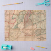 Stadsplattegrond Serie Ontwerp 2 Tissuepapier (Craft)