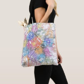 Stadsplattegrond van Aba Nigeria Tote Bag (Dichtbij)
