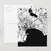 Stadsplattegrond van Bakoe Azerbeidzjan Briefkaart (Voorkant / Achterkant)