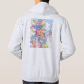 Stadsplattegrond van Brisbane Australië Hoodie (Achterkant)