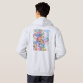 Stadsplattegrond van Brisbane Australië Hoodie (Achterkant volledig)