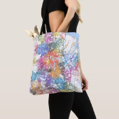 Stadsplattegrond van Brisbane Australië Tote Bag (Dichtbij)