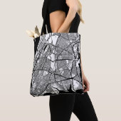 Stadsplattegrond van Bronx USA Tote Bag (Dichtbij)
