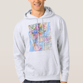 Stadsplattegrond van Chattogram Bangladesh Hoodie