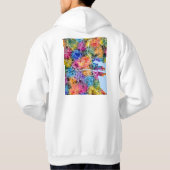 Stadsplattegrond van Dublin Ierland Hoodie (Achterkant)