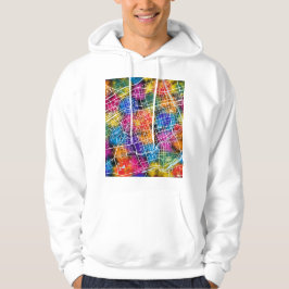Stadsplattegrond van Hohhot China Hoodie