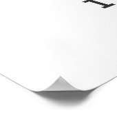 Stadsplattegrond van Istanbul Poster (Hoek)