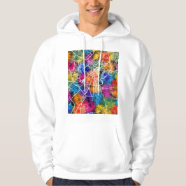 Stadsplattegrond van Jerevan Armenië Hoodie