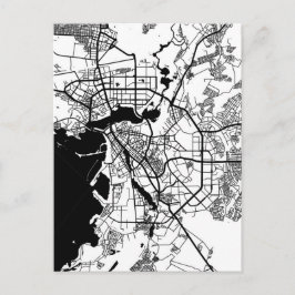 Stadsplattegrond van Kazan Rusland Briefkaart