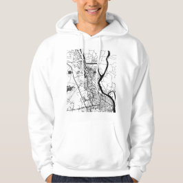 Stadsplattegrond van Khulna Bangladesh Hoodie