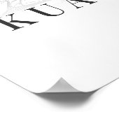 Stadsplattegrond van Kuala Lumpur Poster (Hoek)