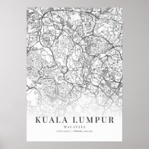 Stadsplattegrond van Kuala Lumpur
