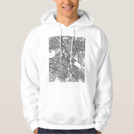 Stadsplattegrond van Ludhiana India Hoodie