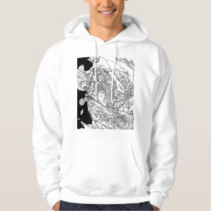 Stadsplattegrond van Mwanza Tanzania Hoodie