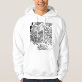 Stadsplattegrond van Onitsha Nigeria Hoodie