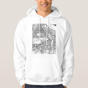 Stadsplattegrond van Patna Bihar Hoodie