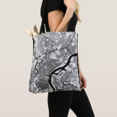 Stadsplattegrond van Philadelphia USA Tote Bag (Dichtbij)