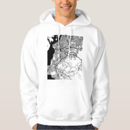 Stadsplattegrond van Porto Alegre Brazilië Hoodie